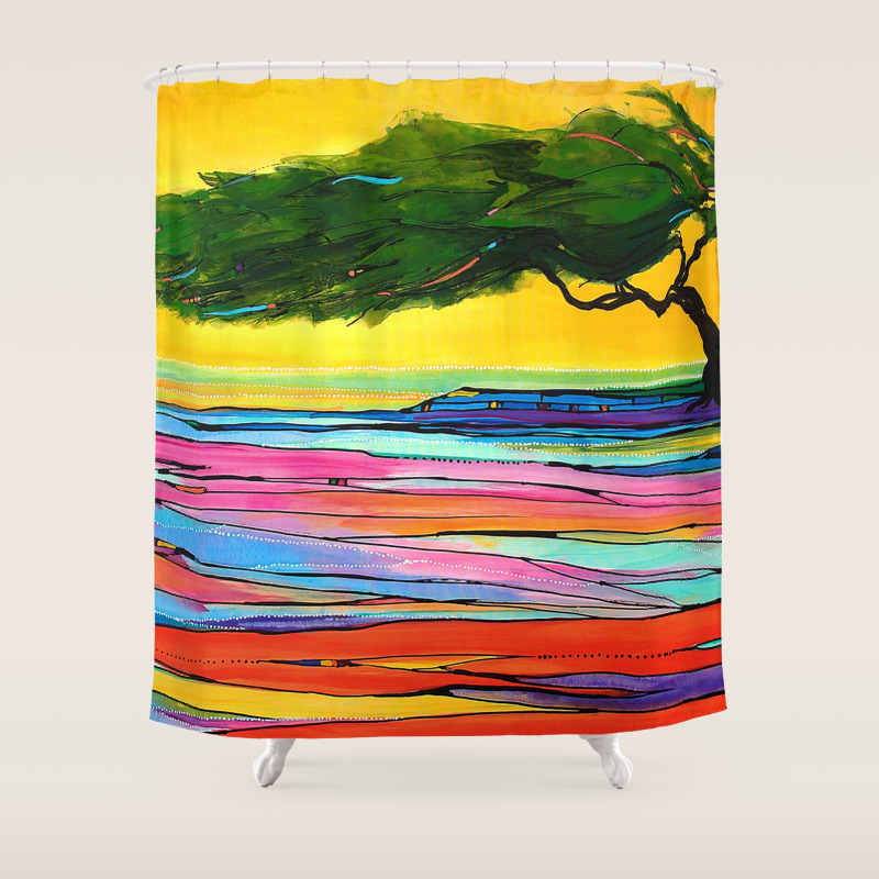 Divi Divi Tree Shower Curtain By Artseriously Society6