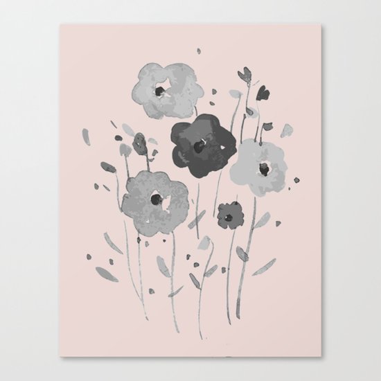 Whimsical spring bloom Canvas Print