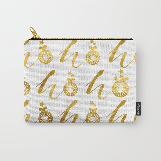 Gold Christmas 07 Carry-All Pouch