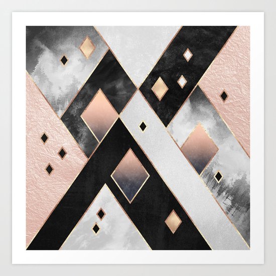 Diamonds 1 Art Print