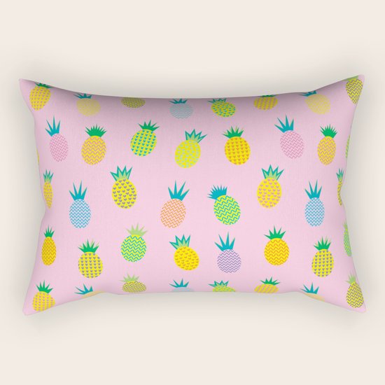 Pineapple Party Rectangular Pillow