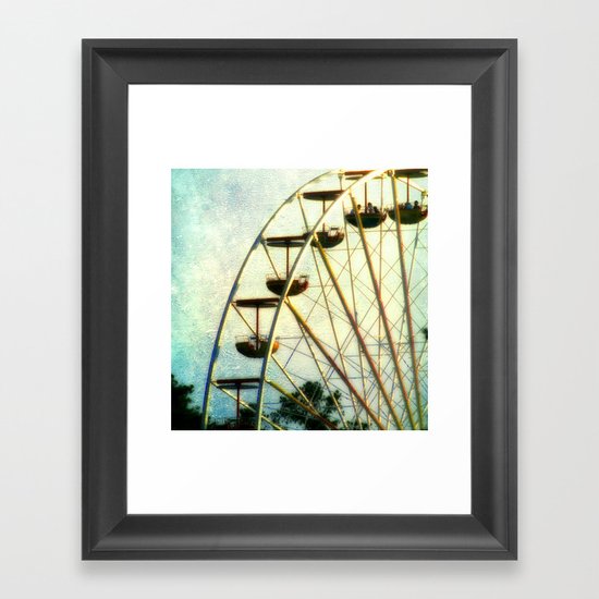 Ride into the Sunset Framed Art Print