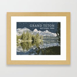 Grand Teton National Park Print Framed Art Print