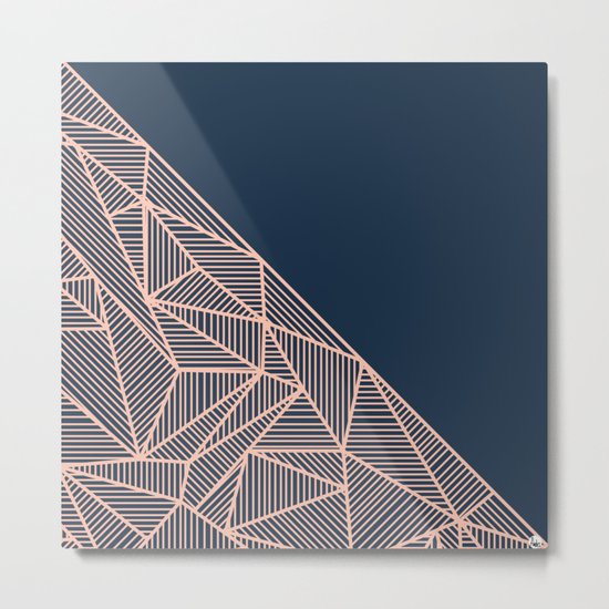 B Rays Geo 1 Metal Print