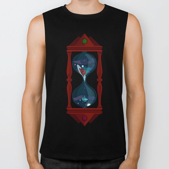 Cosmic Hourglass Biker Tank