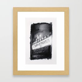 Marquee Framed Art Print