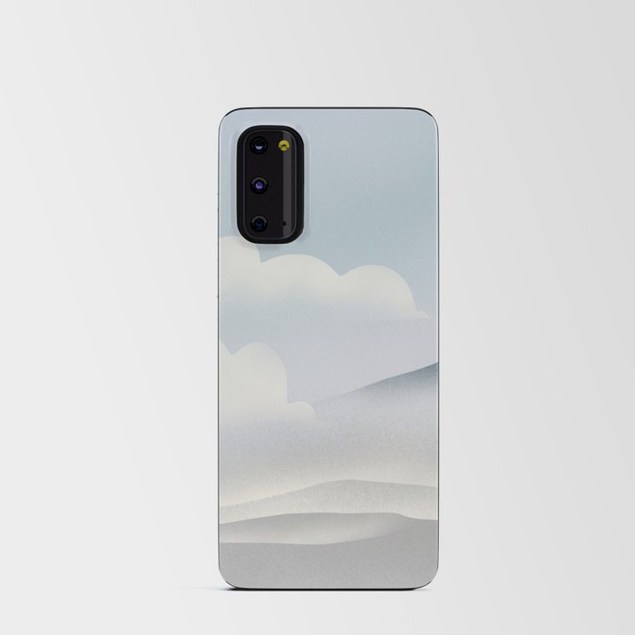 Cloud and waves Android Card Case
