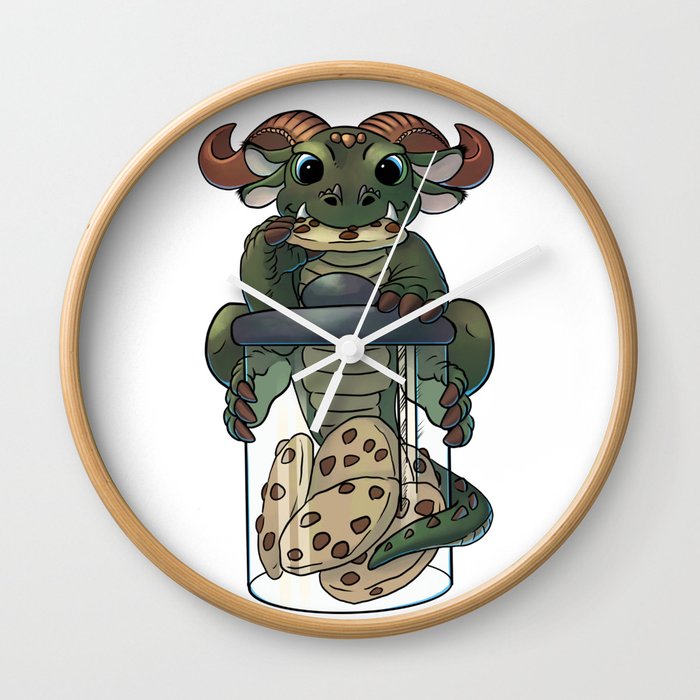 Cookie-Dragon Wall Clock