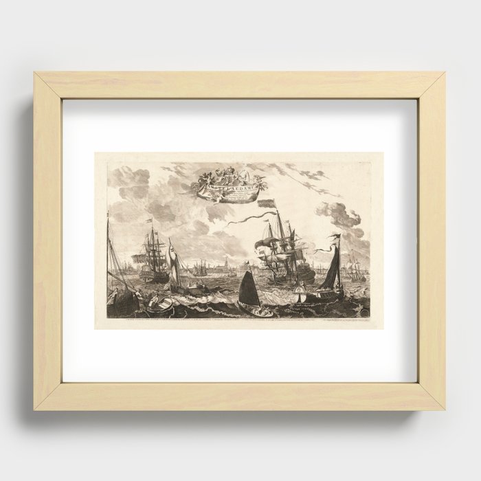 Amsterdam 1720 Recessed Framed Print