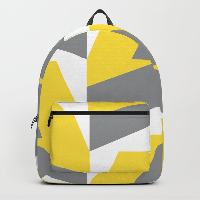 Yellow Arrow Design Backpack