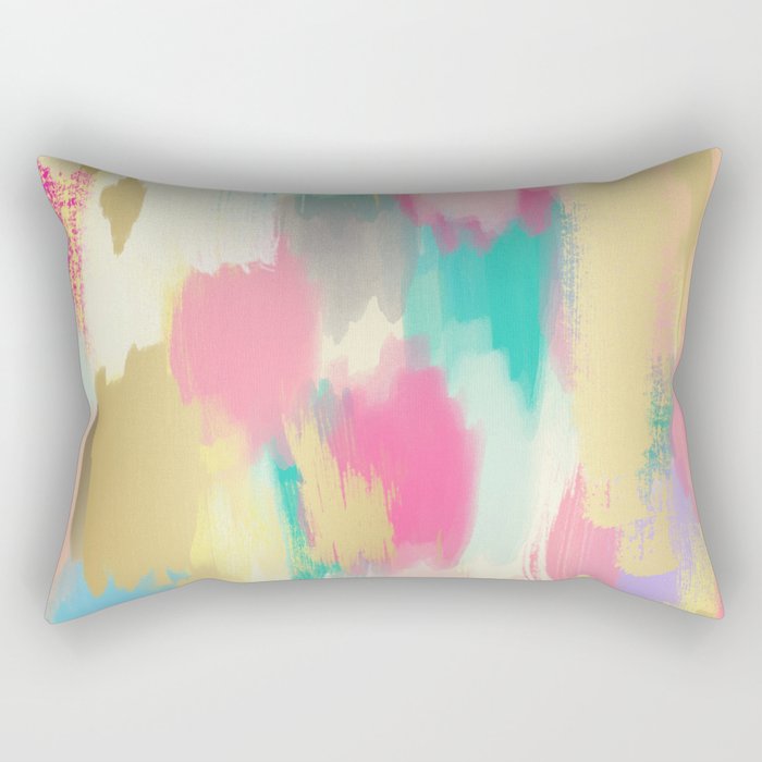 Watercolor Wash II Rectangular Pillow