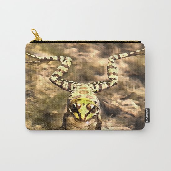 Swimming Frog Carry-All Pouch