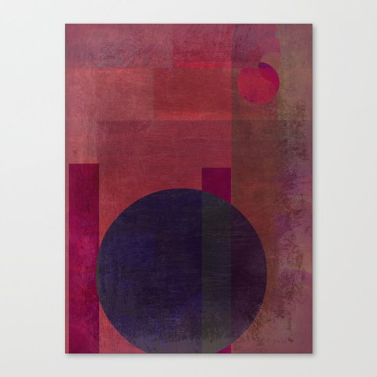 Abstract: Situating Canvas Print