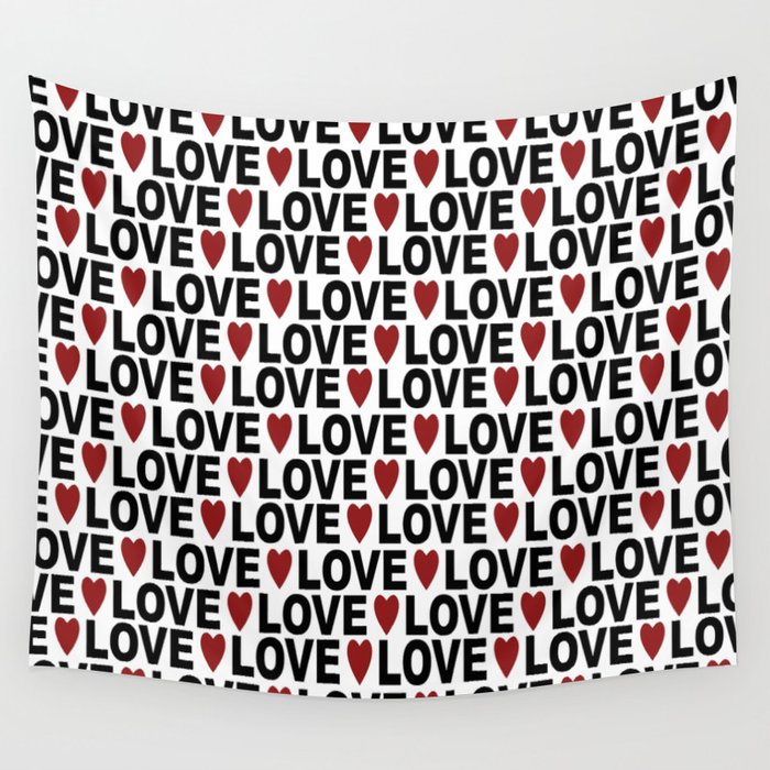Valentines day pattern 2 Wall Tapestry