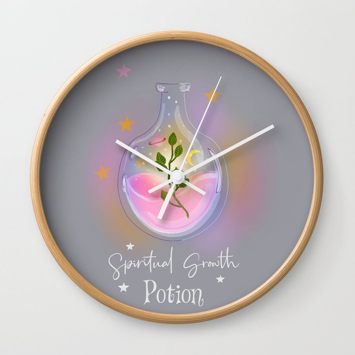 Spiritual Potion Wall Clock