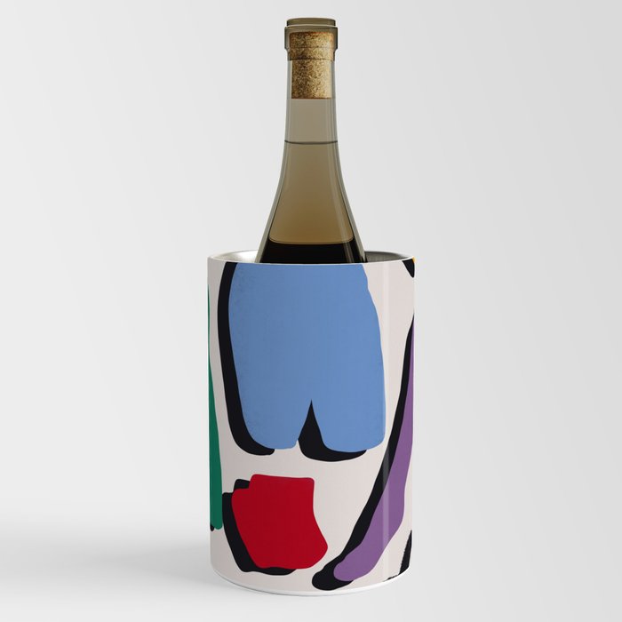 Mannequin cut out abstract Wine Chiller