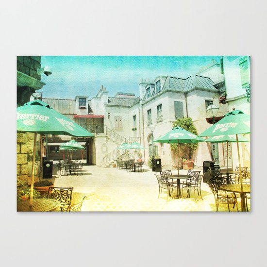 Not a soul Canvas Print