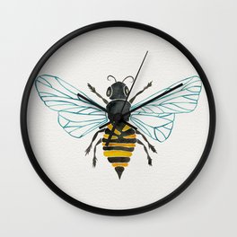 Honey Bee Wall Clock