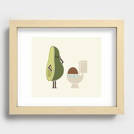 Clogged Recessed Framed Print