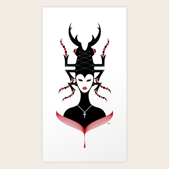 Eternal Queen Art Print