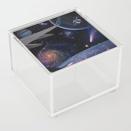 space flight Acrylic Box