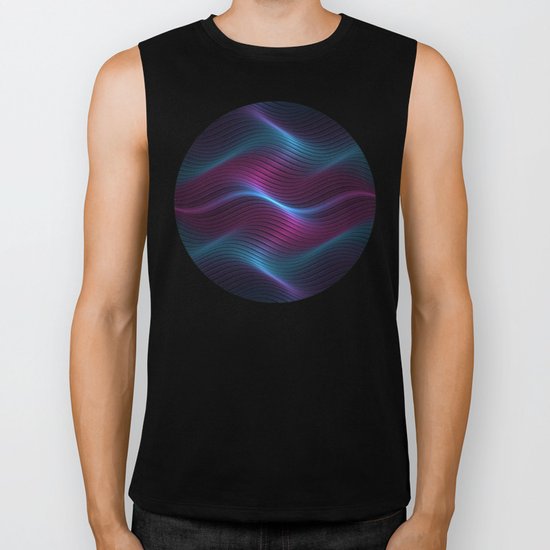 Wavy One Biker Tank