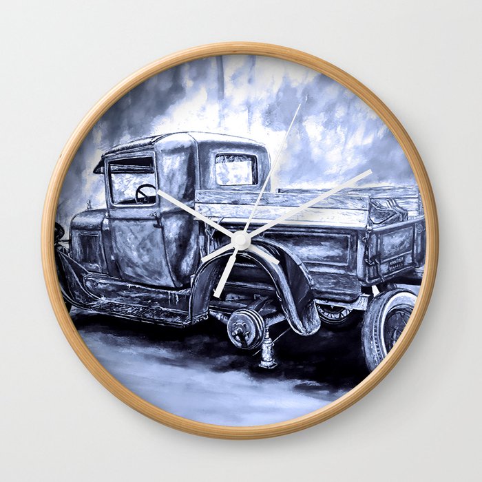 Journey Through The Past II Wall Clock