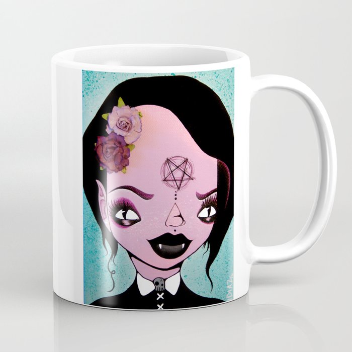 Vampire Girl Coffee Mug