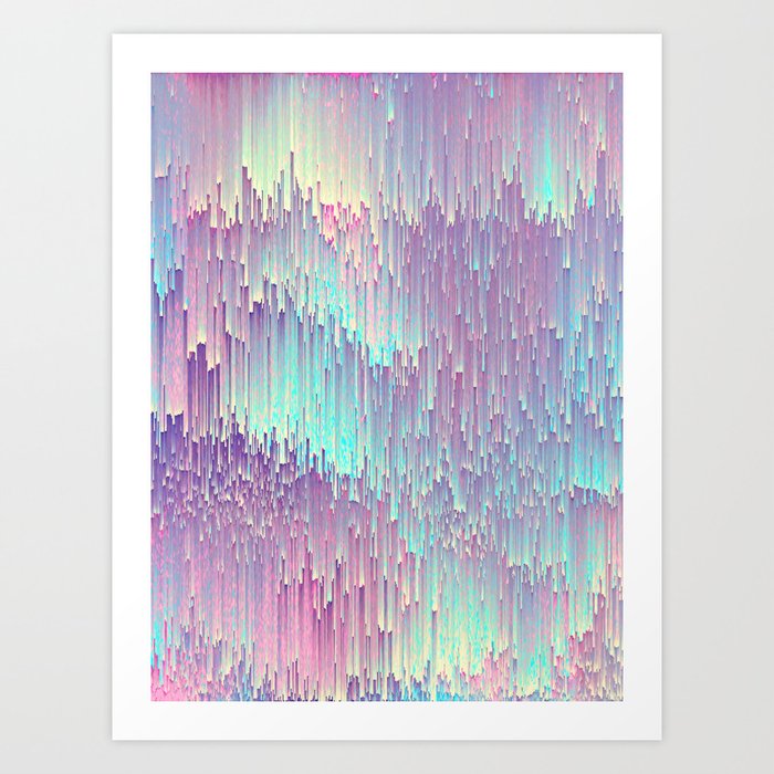 Iridescent Glitches Kunstdrucke Iridescent Glitches Kunstdrucke
