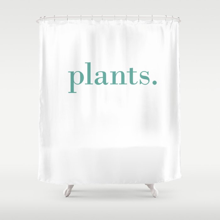 plants. Shower Curtain