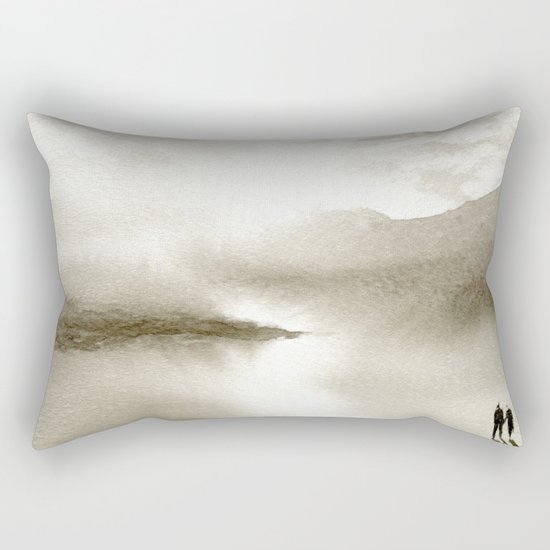 Sepia Light Rectangular Pillow