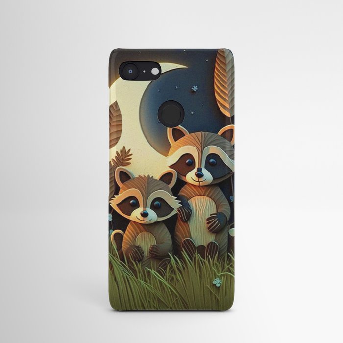 Raccoons Part of the Creatures of the Wild collection Android Case