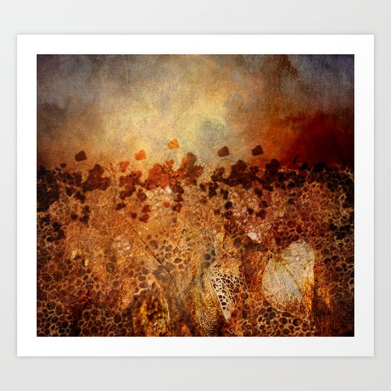 Autumn Melancholy Art Print