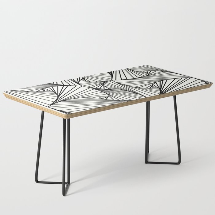Line Illusion Drawing Geometric Pattern, 3d Coffee Table Drawing