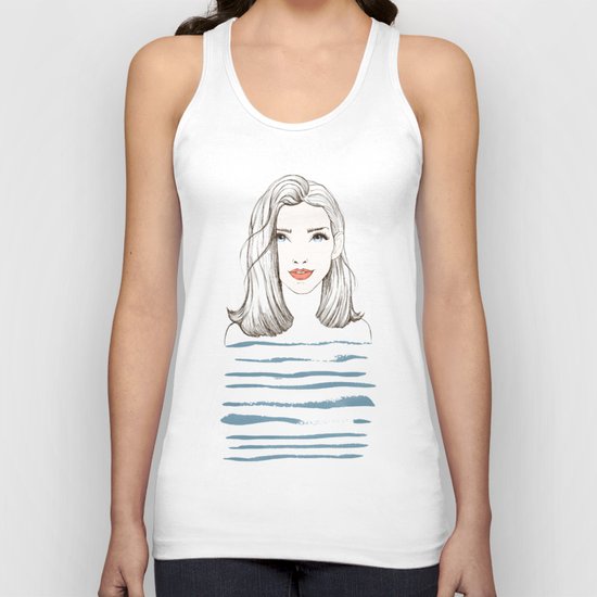 Sea girl Unisex Tank Top