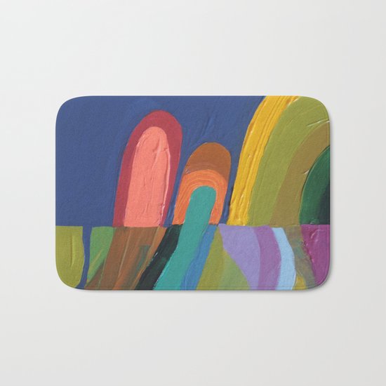 les petits chemins Bath Mat