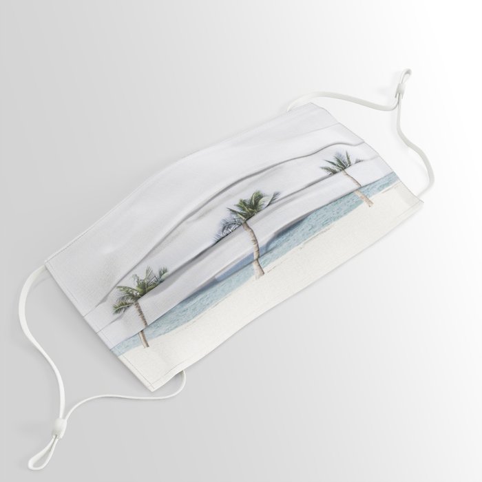 Palm trees 6 Face Mask