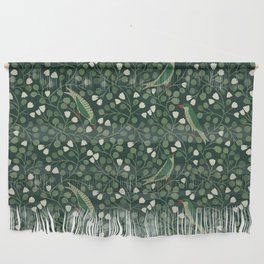 Aviary Vine - Forest Green Wall Hanging