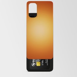 Orb Gradient // Amber Android Card Case