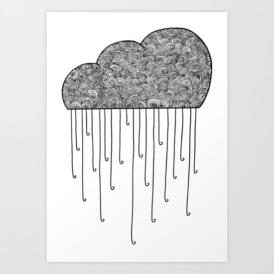 Cloud Art Print