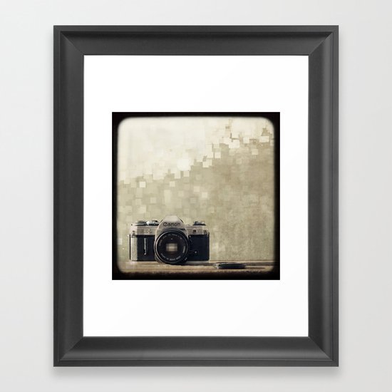 film camera Framed Art Print