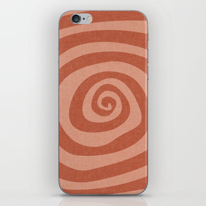 boho hypnosis - terracotta iPhone Skin