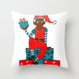 Elf  Throw Pillow