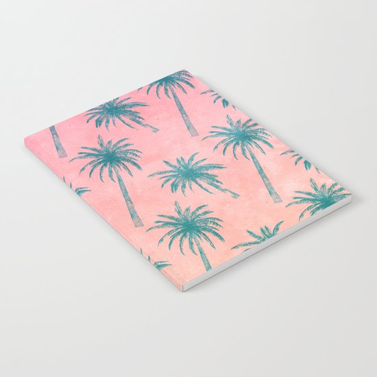 Palm Tree Pattern Notebook