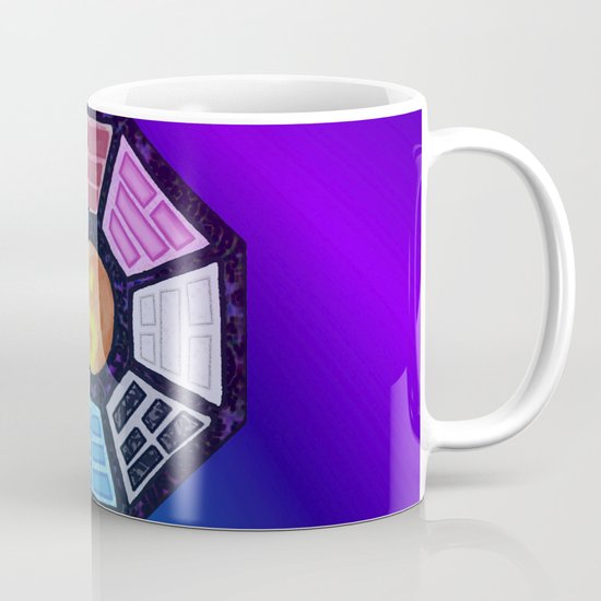 Painted Bagua Coffee Mug