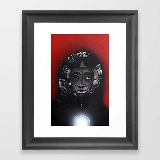 Anderson & The Tribe of Man Framed Art Print