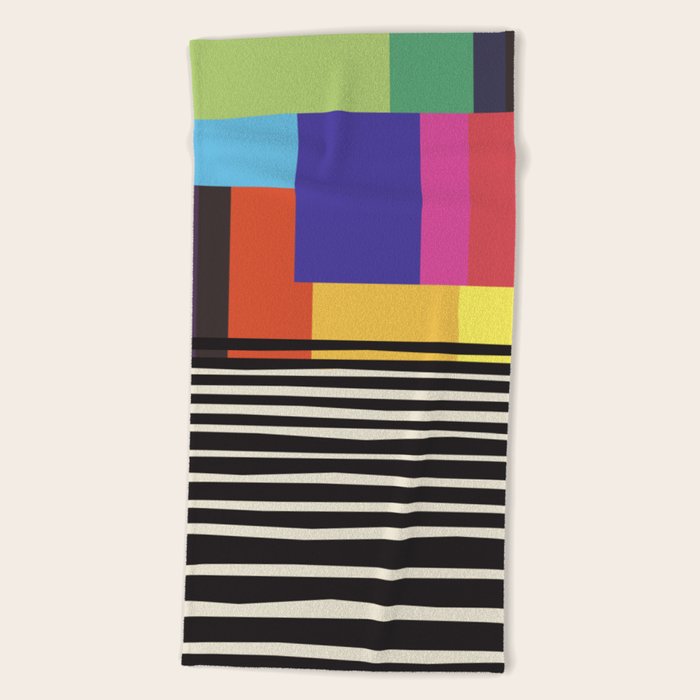 Mid Century Modern Art Print, Abstract Rainbow Arch wall art, Geometric