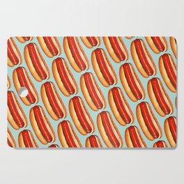 Hot Dog Pattern Cutting Board