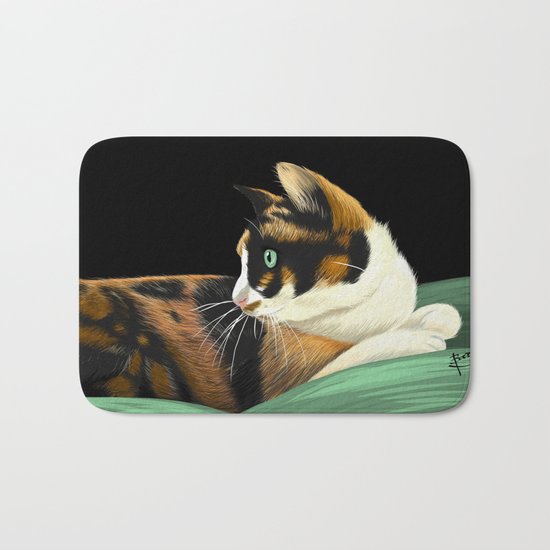 My lovely cat Bath Mat