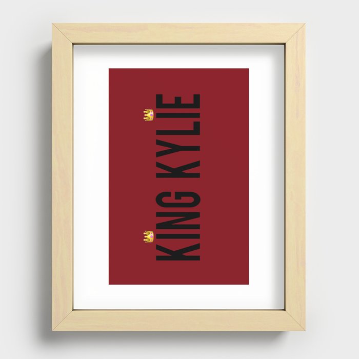 KING KYLIE - Mary Jo K Recessed Framed Print